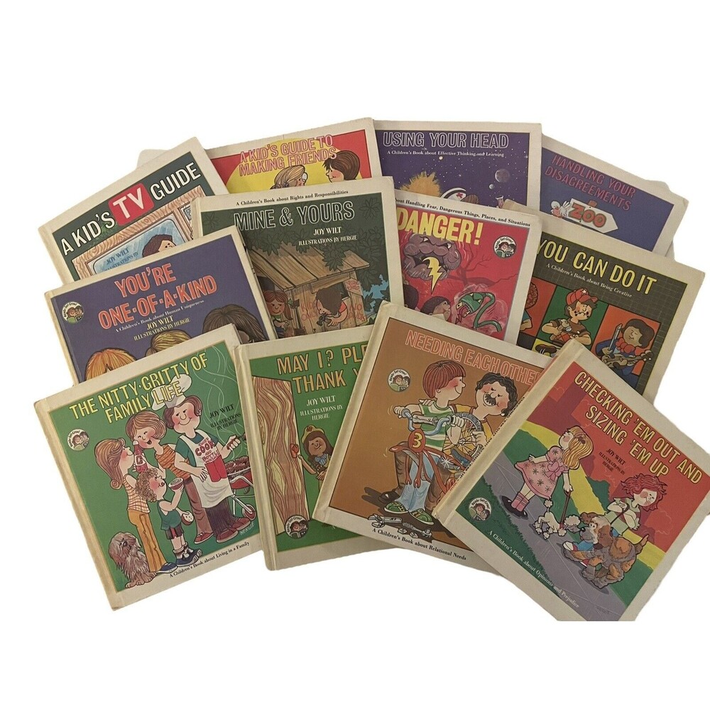 Ready Set Grow Series Book Lot Of 12 Weekly Reader Joy Wilt 1970s VTG